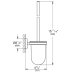 Grohe Start Toilet Brush Set - Supersteel (41185DC0) - thumbnail image 2