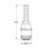 Grohe DAL single flush valve assembly (42137000) - thumbnail image 2