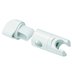 Mira Reflex 18mm shower head holder - white (421.43) - thumbnail image 2