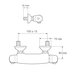 Rada Mira Revive-3 TMV3 thermostatic bar shower - valve only (1.1577.030) - thumbnail image 2