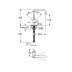 Grohe Minta Single Lever Sink Mixer - Brushed Hard Graphite (32488AL0) - thumbnail image 3