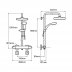 Mira Coda Pro ERD Mk 2 Thermostatic Bar Mixer Shower With Diverter - Chrome (1.1836.006) - thumbnail image 3