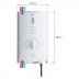 Mira Sport MAX with Airboost Electric Shower 10.8kW - White/Chrome (1.1746.008) - thumbnail image 3