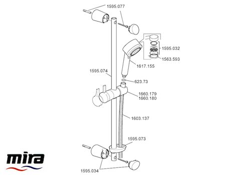 MIRA SHOWER SPARES AMP; PARTS FROM THE SHOWER DOCTOR