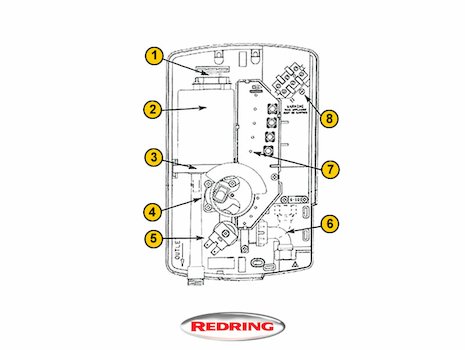 Redring Expressions 550 (Expressions 550) spares breakdown diagram