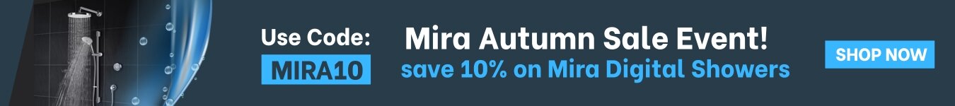 Get 10% off Mira digital showers