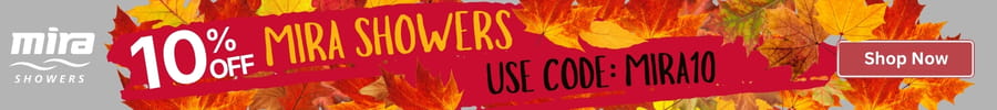 Get 10% off all Mira showers, plus selected accessories