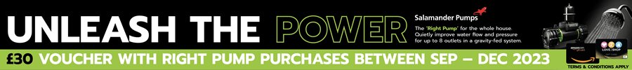 Get cashback on any Salamander Right Pump