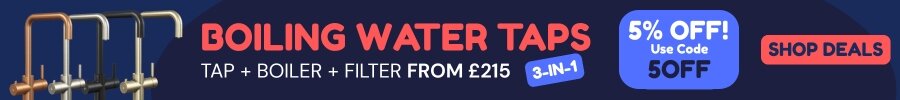 Get 5% off all Sauber boiling water taps