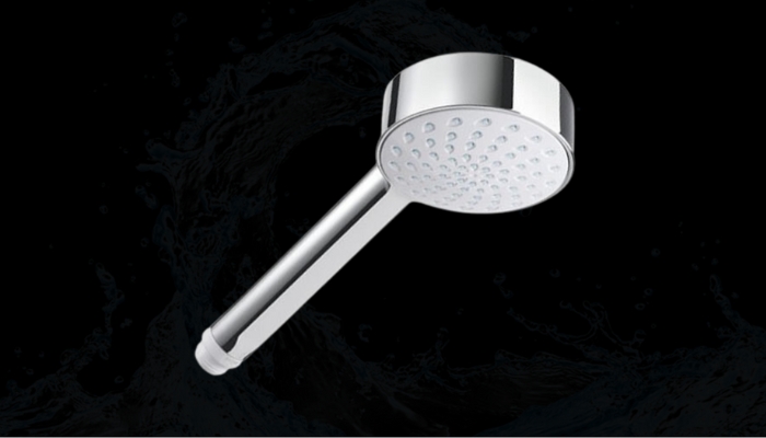 Treat yourself with The Mira Assist Mixer Shower image 3 - The Mira Beat shower head which comes included with the shower