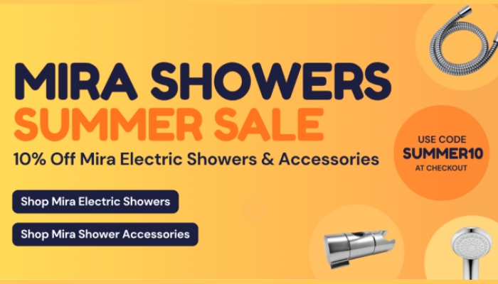 Save on Mira Electric Showers & Selected Accessories - Limited Time 10% Off Promotion image 2