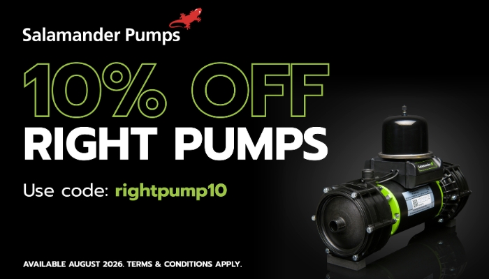 Find the 'Right Pump' with Salamander - now with 10% off! image 1