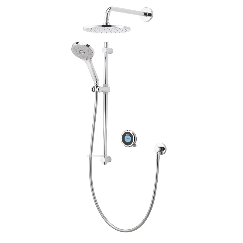 Aqualisa Optic Q Digital Smart Shower Concealed Dual with Wall Head