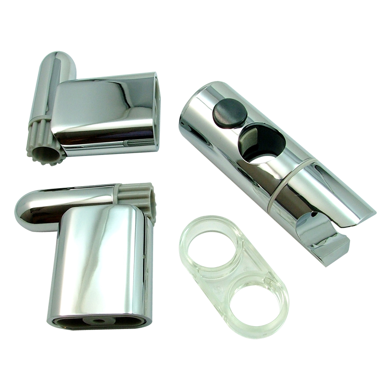 Aqualisa Hydramax slimline kit (rail ends/clamp bracket) chrome