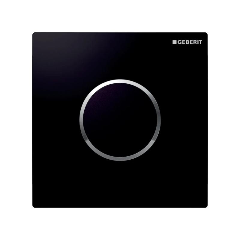 Geberit Type 10 urinal cover plate black/chrome Geberit 241.925.KM