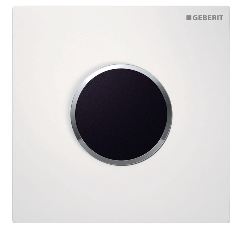 Geberit Type 10 urinal cover plate white/chrome Geberit 241.925.KJ