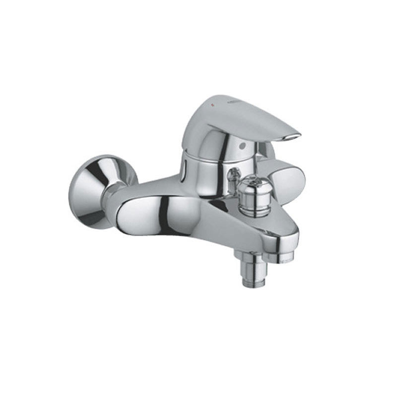 Grohe Eurodisc Manual WallMounted Bath/Shower Mixer Chrome (33364