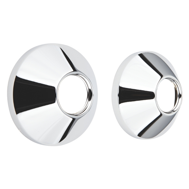 Grohe inlet cover plates (pair) chrome Grohe 0221000M National