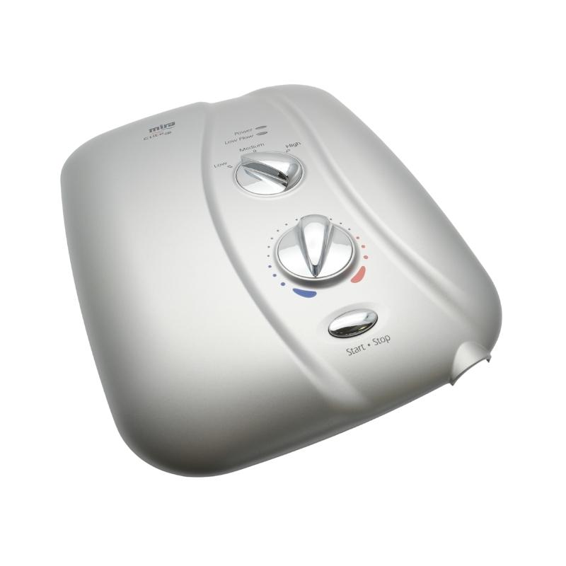 Mira Elite ST front cover assembly satin chrome Mira 1674.017 National Shower Spares