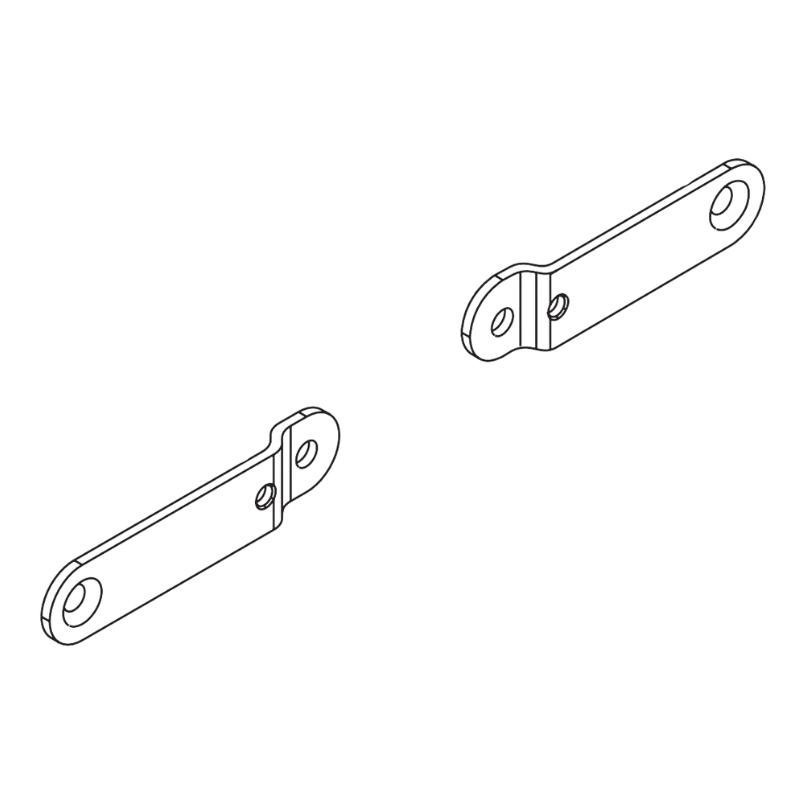 Mira Excel B support bracket Mira 466.04 National Shower Spares