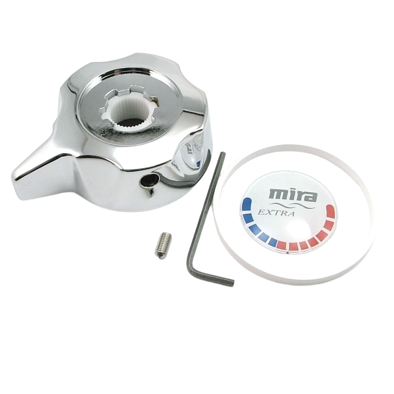 Mira Extra shower control knob chrome Mira 423.12 National Shower
