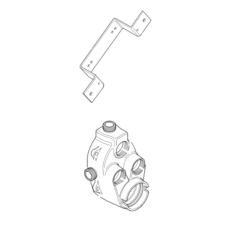 Mira Fino/Verve B body assembly Mira 451.46 National Shower Spares