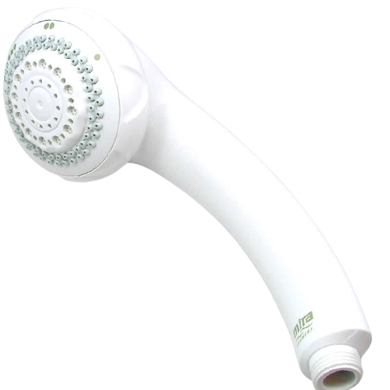 Mira Logic power shower head handset White Mira 450.04 National