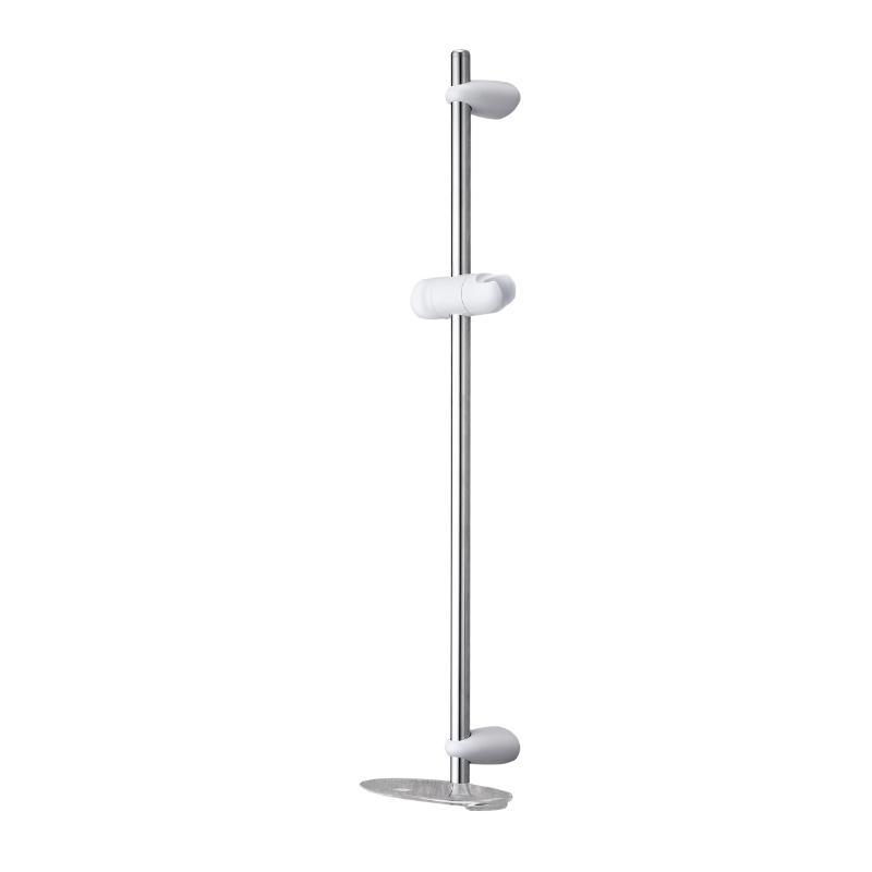 Mira Nectar Slide Rail Kit/Shower Rail Set White/Chrome Mira 2.1703