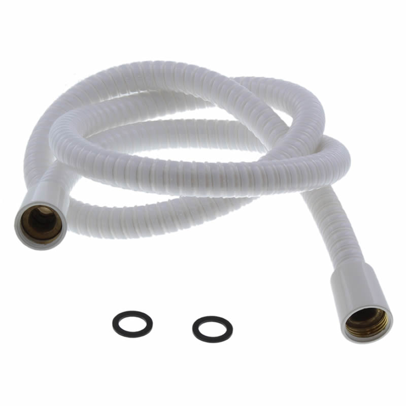 Mira Response 1.25m shower hose white Mira 150.57 National Shower