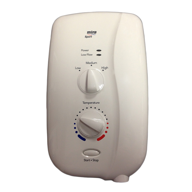 Mira Sport front cover assembly white Mira 416.60 National Shower