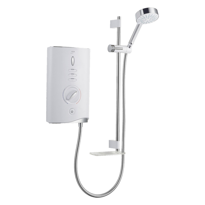 Mira Sport MAX with Airboost Electric Shower 9.0kW White/Chrome