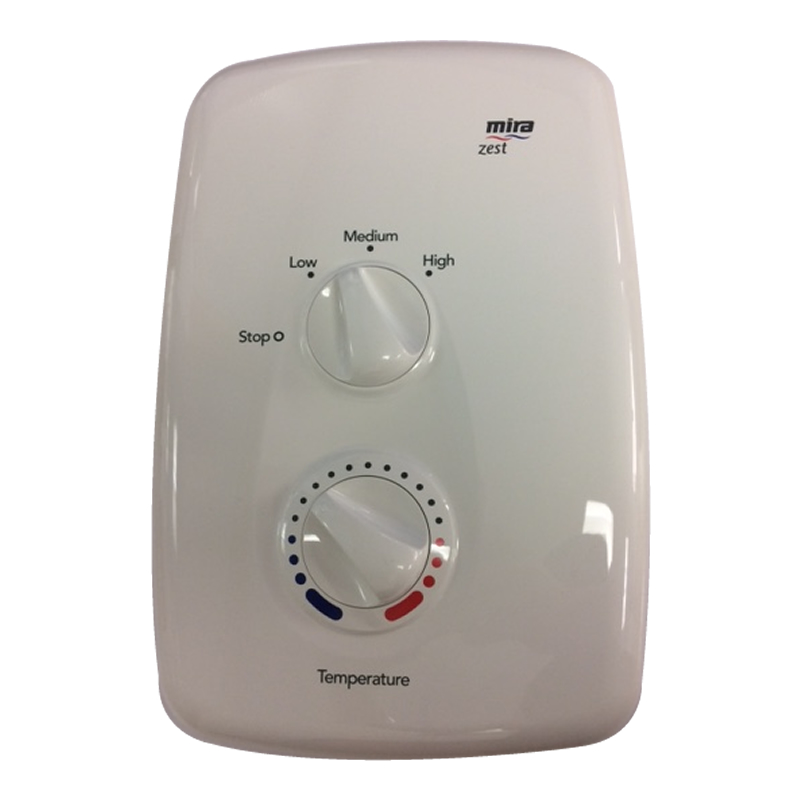 Mira Zest MK1 front cover assembly white Mira 416.15 National