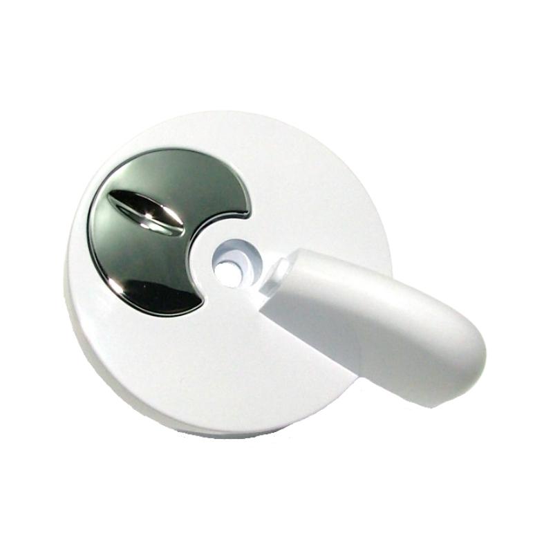 Triton AS2000XT temperature control knob white/chrome Triton