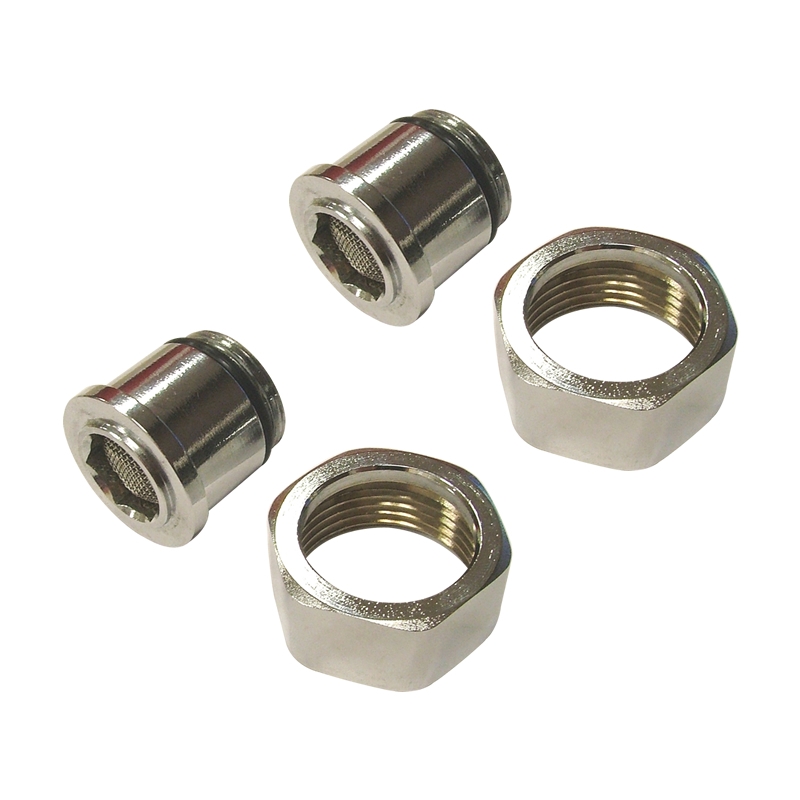 Triton non-return valve and housing (pair) - chrome | Triton  