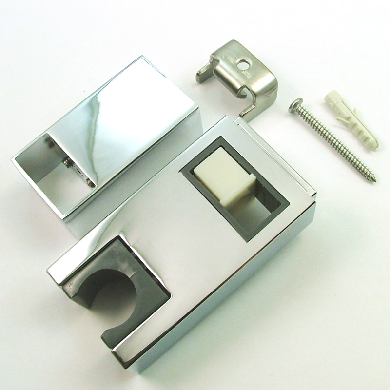 Triton shower head holder and wall support chrome Triton 86002730 National Shower Spares