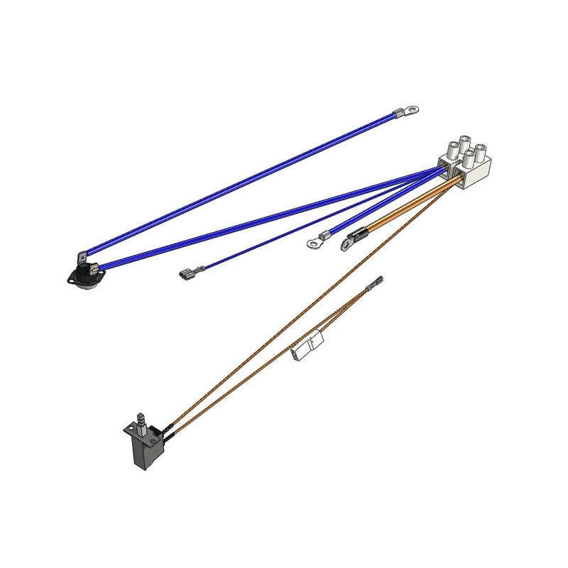 Triton T80Z Thermostatic terminal block, wires