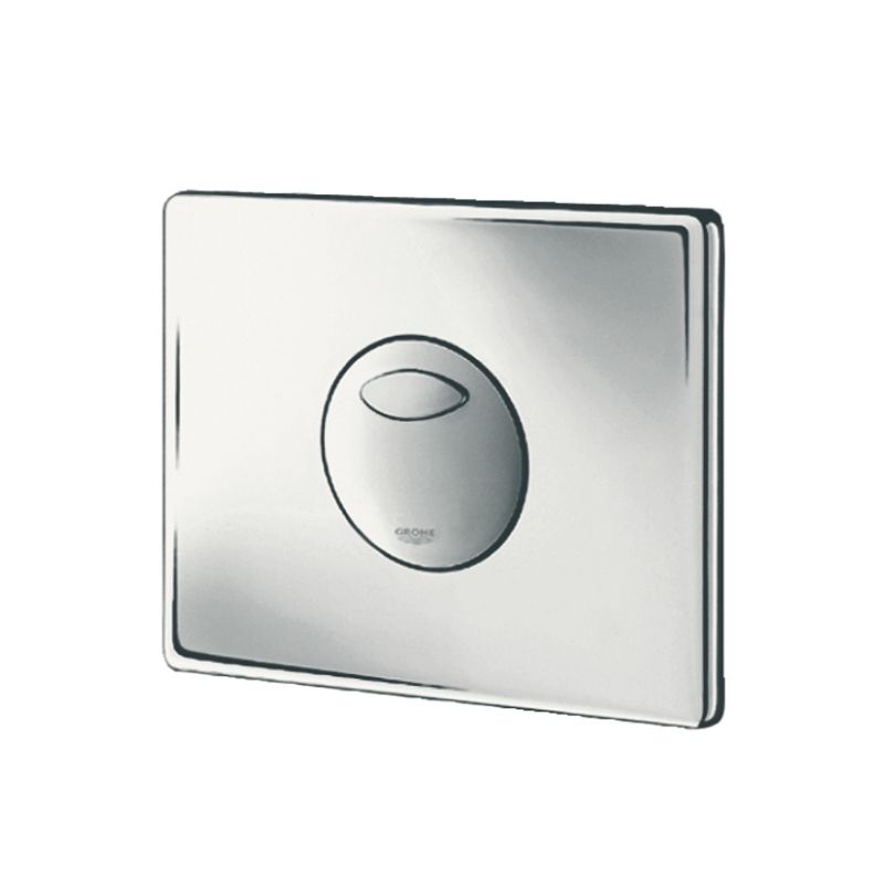 Grohe Skate dual flush single hose WC wall plate chrome Grohe 38862000 National Shower Spares