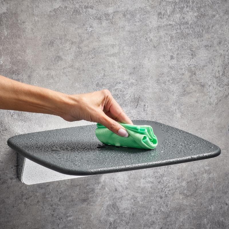 Mira premium shower seat dark grey/chrome Mira 2.1731.002