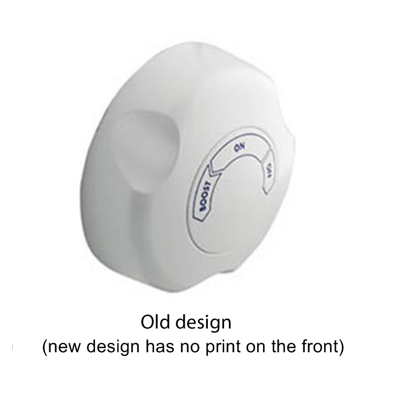 Aqualisa thermostatic on/off control knob - white | Aqualisa 168505 ...