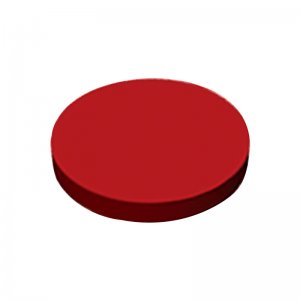 Inventive Creations 1/2" X 1/8" red ball valve washer - Pack of 10 (W11) - main image 1