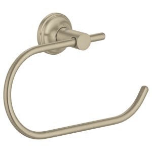 Grohe Essentials Authentic Toilet Roll Holder - Brushed Nickel (40657EN1) - main image 1