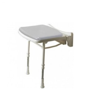 AKW 2000 Series Fold Up Seat With Grey Pad (02010P) - main image 1