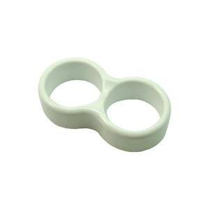 AKW 32mm shower hose retaining ring - white (23187) - main image 1