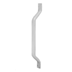 AKW Flat Ended Mild Steel White Grab Rail - 445mm (01010E/2) - main image 1