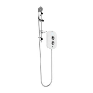 AKW iTherm Thermostatic Electric Shower 8.5kw - White (29024) - main image 1