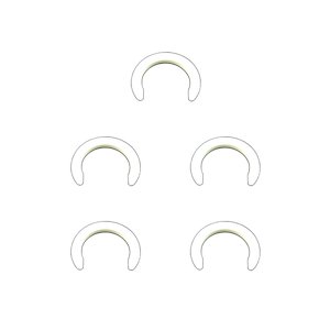 AKW 15mm collet locking clips (pack of 5) (01-019-025X5) - main image 1