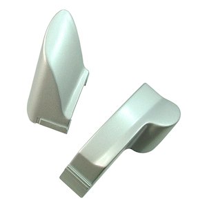 AKW Luda S top and bottom section covers - chrome (11-008-045) - main image 1