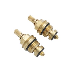 Aqualisa 1/2" screw-in tap flow cartridges (pair) (458601) - main image 1