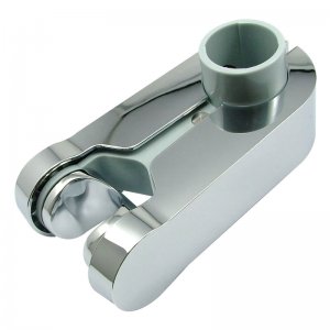 Aqualisa 25.4mm pinch grip shower head holder - chrome (901523) - main image 1