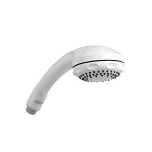 Aqualisa 3 spray 90mm shower head - white (435920) - main image 1